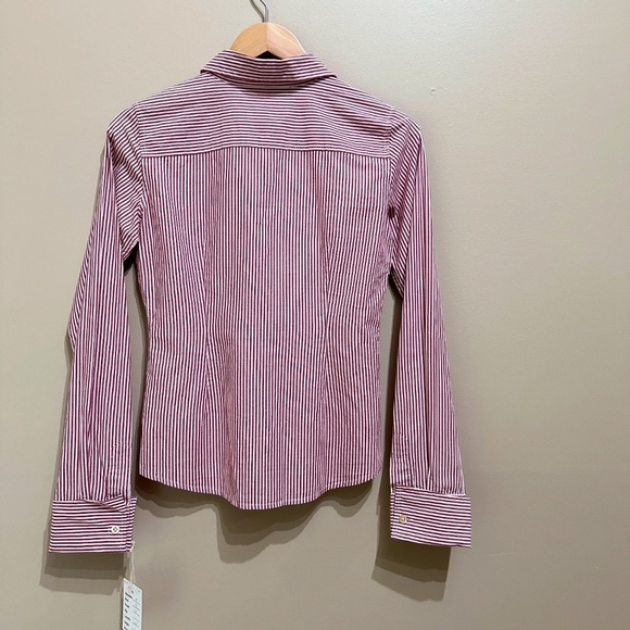 Y2K Vintage Juicy Couture Pink and White Long Sleeve Shirt - Picture 7 of 7